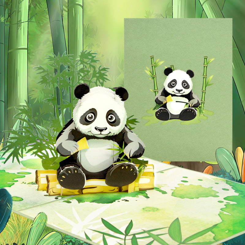 Giant Panda  greeting card